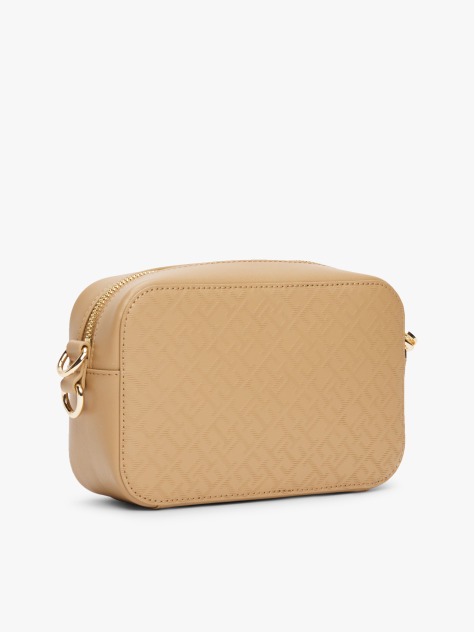 Beige Hilfiger Monotype Strap Camera Bag  Women