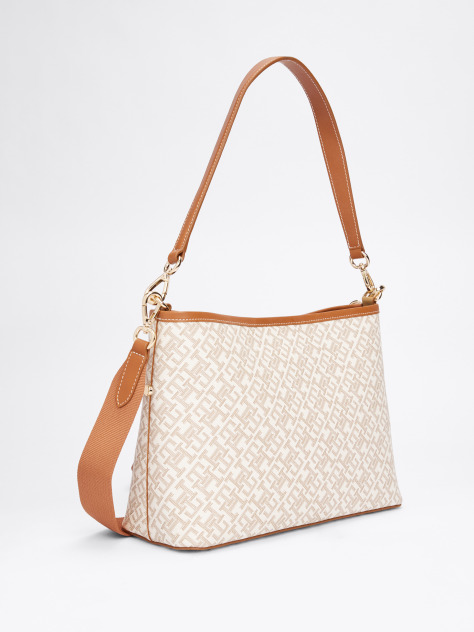 Brown TH Monoplay Smooth Shoulder Bag  Women