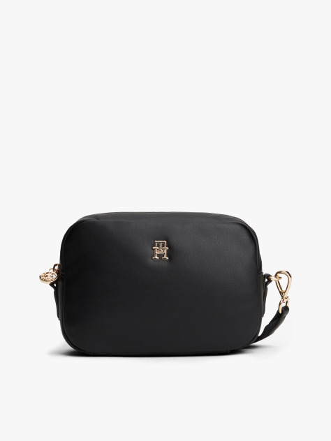 Black TH Monogram Crossbody Camera Bag  Women