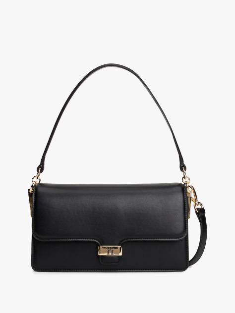 Black Heritage Convertible Crossbody Bag  Women
