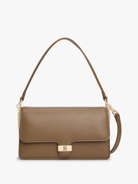 Brown Heritage Convertible Crossbody Bag  Women