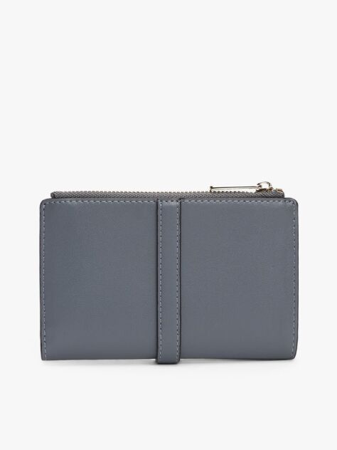 Grey TH Monogram Bifold Wallet  Women