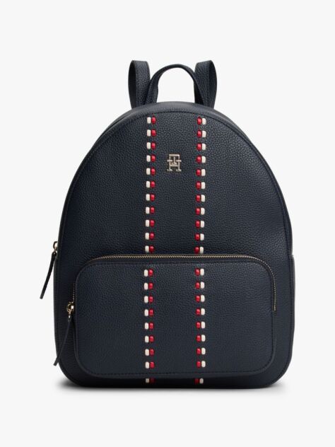 Blue Tonal Signature Tape Backpack  Women
