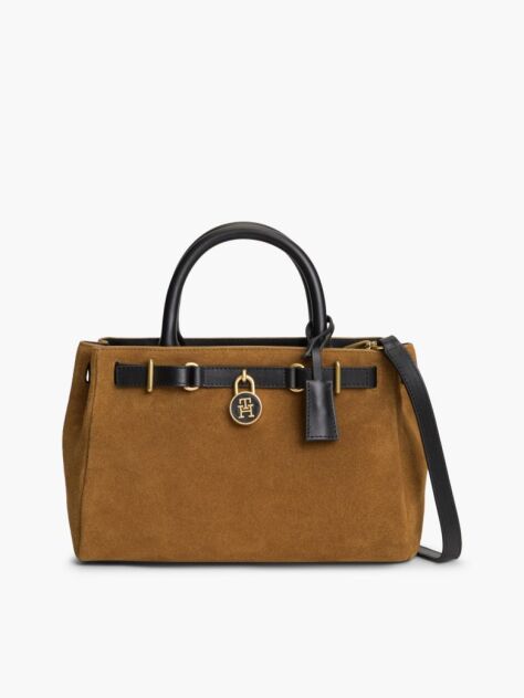 Brown The American Icon Suede Tote Bag  Women