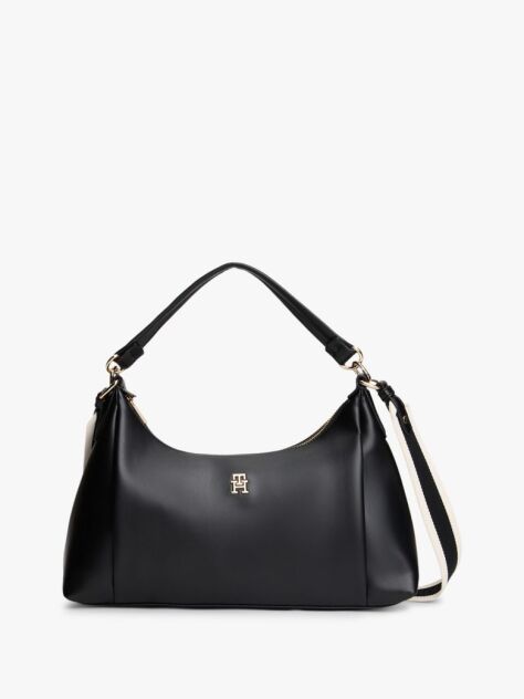 Black Essential Crossbody Shoulder Bag  Women