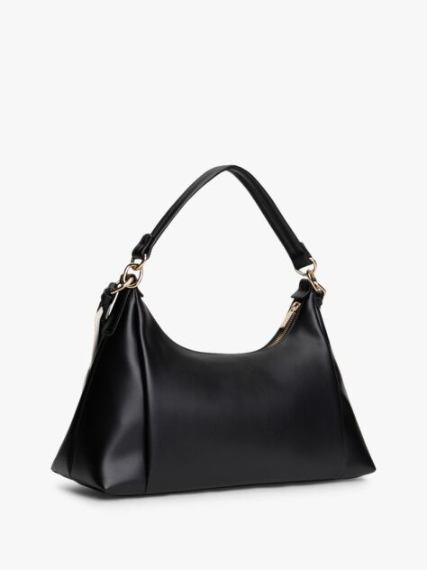 Black Essential Crossbody Shoulder Bag  Women
