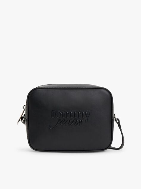 Black Essential Logo Crossbody Camera Bag  Women