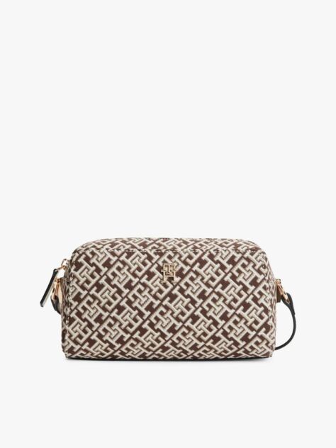 Multi TH Monogram Jacquard Crossbody Camera Bag  Women