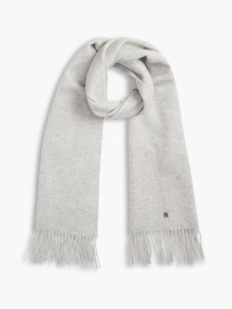 Grey Chic Pure Wool Scarf  Women