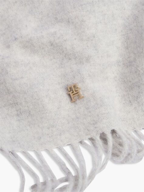 Grey Chic Pure Wool Scarf  Women