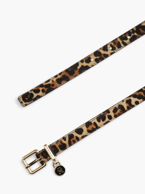 Multi The American Icon Cheetah Print Belt  Women