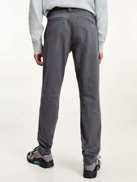 Grey Scanton Slim Fit Chinos  Men