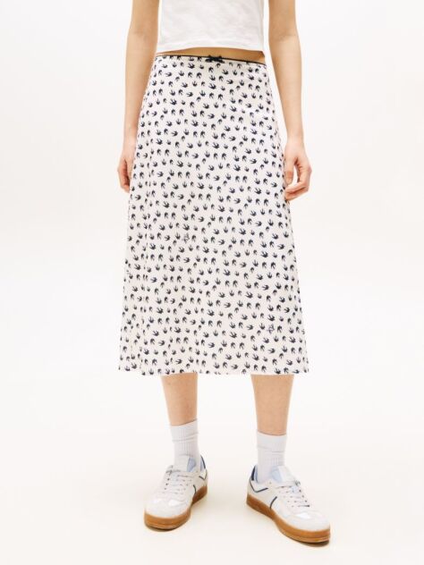 Multi Trim Midi Skirt  Women