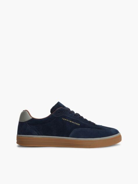 Blue New York Label Luxe Suede Trainers  Men