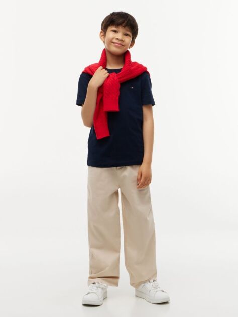 Blue Essential Organic Cotton T-Shirt  Boys