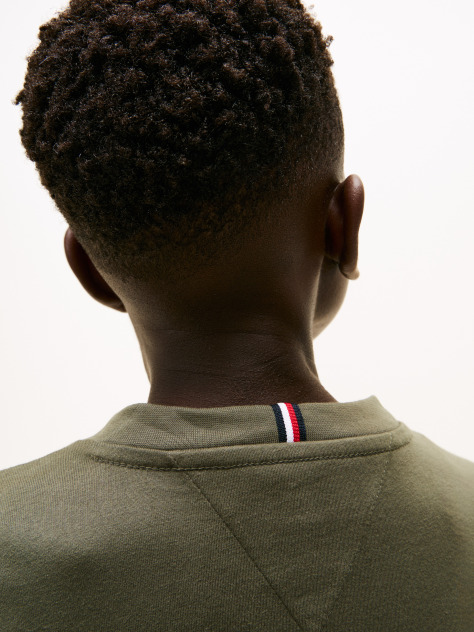 Green Essential Jersey Long Sleeve T-Shirt  Boys