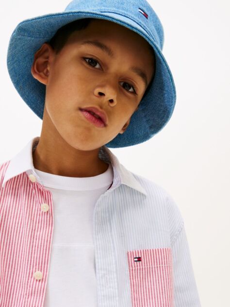Multi Ithaca Stripe Oxford Shirt  Boys