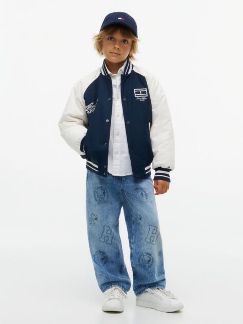 Denim Peanuts® Graphic Faded Loose Jeans  Boys