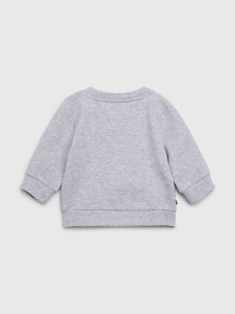 Grey Essential Long Sleeve Sweatshirt  Newborn