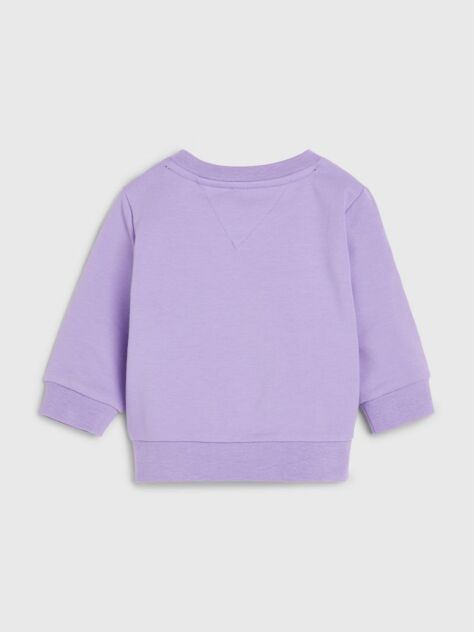 Purple Essential Long Sleeve Sweatshirt  Newborn