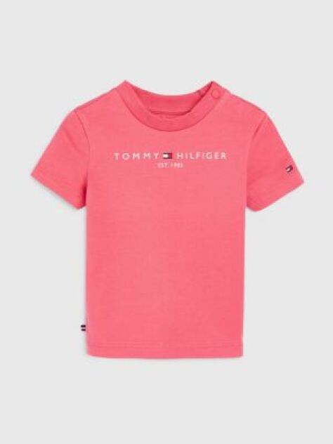 Pink Essential Logo T-Shirt  Newborn