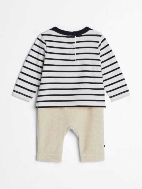 Multi Stripe One-Piece Outfit  Newborn