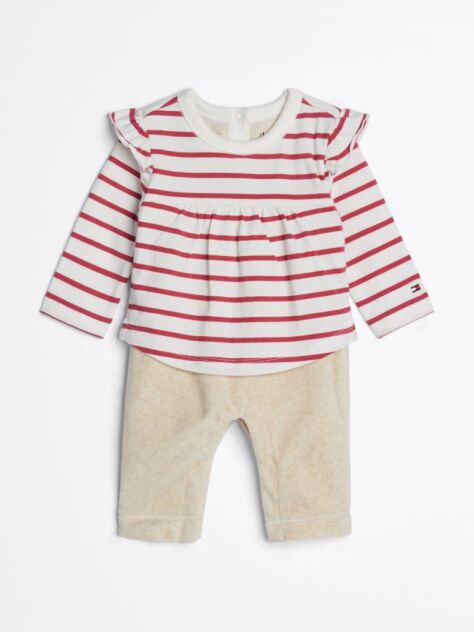 Multi Stripe One-Piece Outfit  Newborn