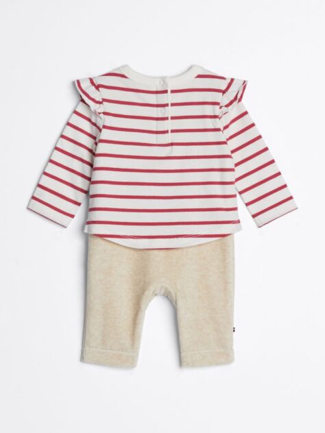 Multi Stripe One-Piece Outfit  Newborn