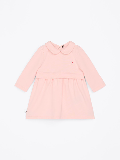 Pink Peter Pan Collar Dress  Newborn