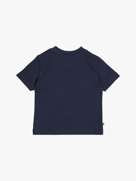 Blue Graphic Crew Neck T-Shirt  Newborn