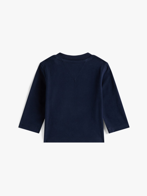 Blue Logo Long Sleeve T-Shirt  Newborn