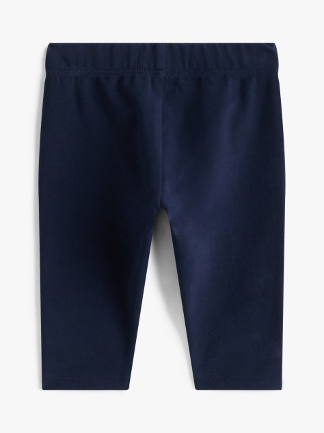 Blue Logo Embroidery Leggings  Newborn