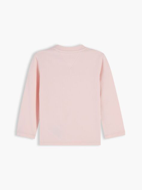 Pink Logo Long Sleeve T-Shirt  Newborn