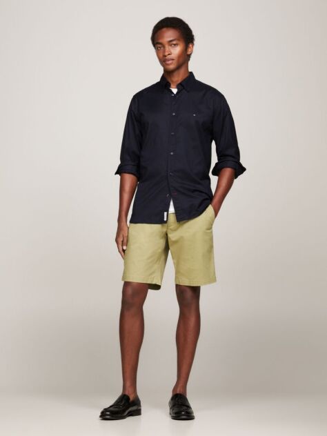 Blue POPLIN SHIRT WITH TH FLEX TECHNOLOGY  Men