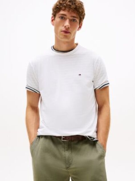 White Moisture Wicking T-Shirt  Men