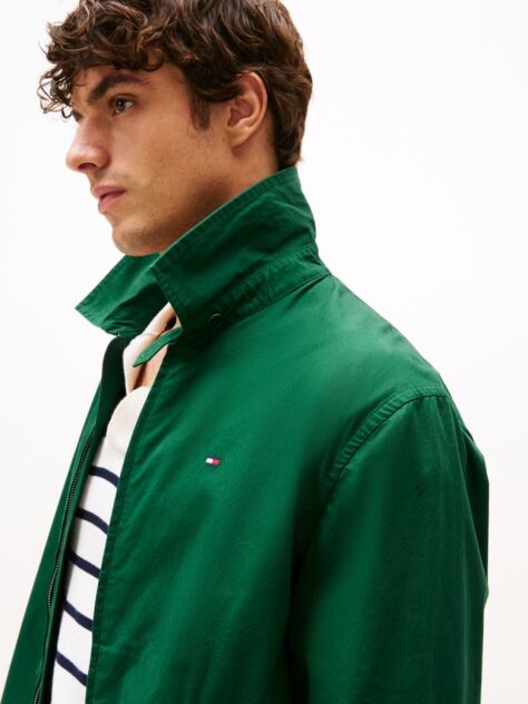 Green Lightweight Regular Fit Ivy Jacket  Men