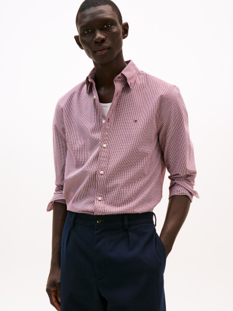 Multi TH Flex Regular Fit Gingham Shirt  Men