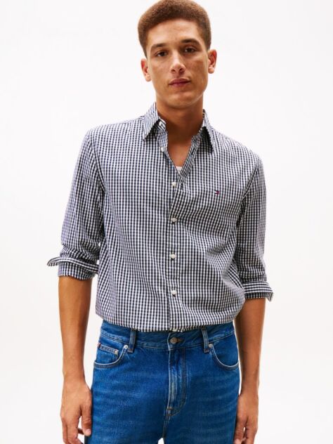 Multi TH Flex Regular Fit Gingham Shirt  Men