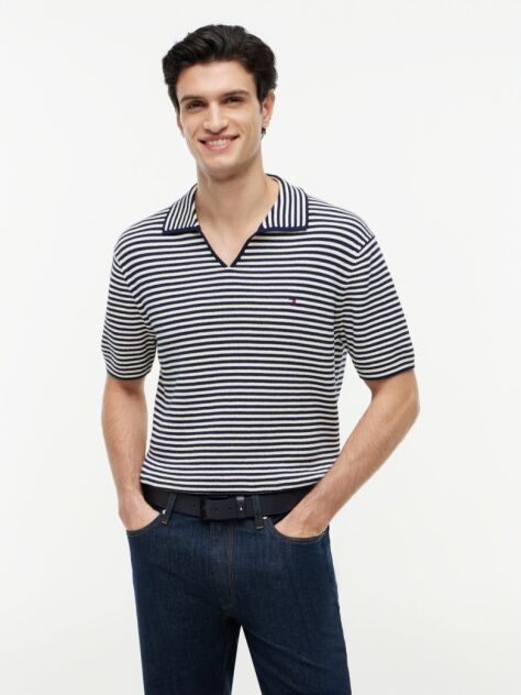Multi Regular Fit Knit Polo Shirt  Men