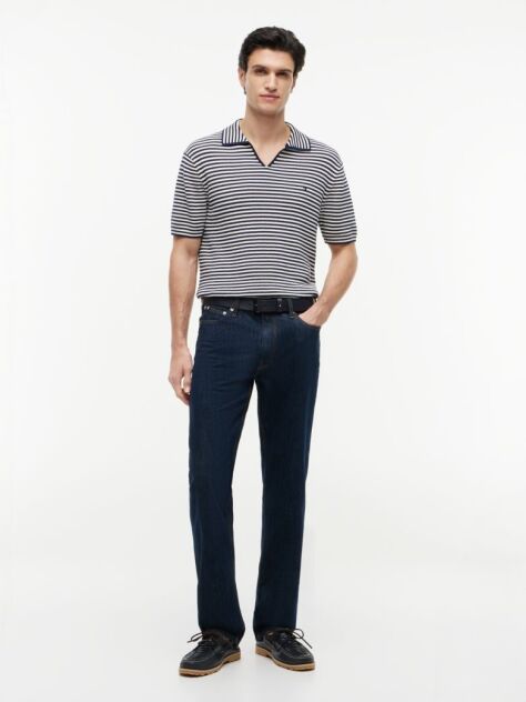Multi Regular Fit Knit Polo Shirt  Men