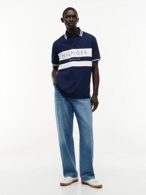 Multi Regular Fit Logo Tipped Polo Shirt  Men