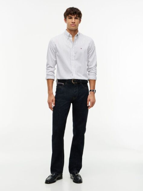 Multi Regular Fit Flex Stripe Shirt  Men