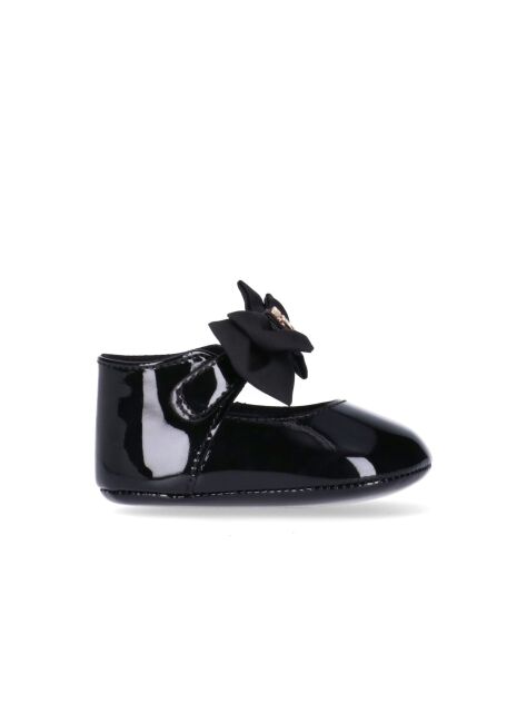 Black Velcro Ballerina  Girls
