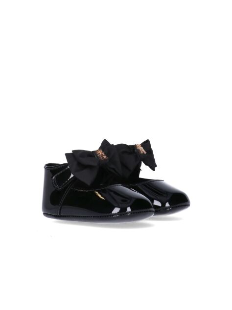 Black Velcro Ballerina  Girls