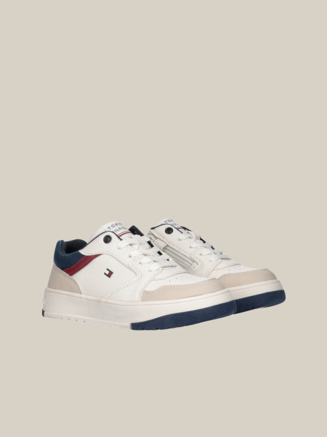 Multi Colour-Blocked Lace-Up Sneakers  Kids Unisex
