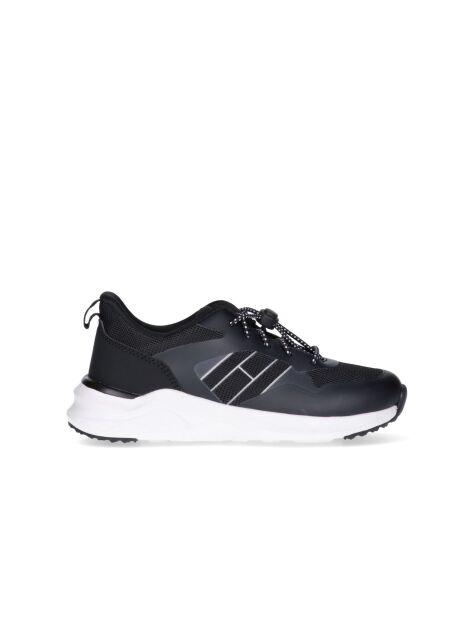 Black Low-Cut Lace Up Sneakers  Kids Unisex