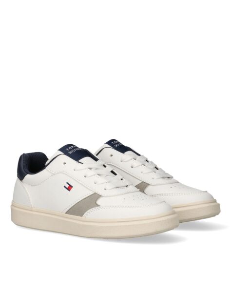 Multi Flag Mixed Texture Sneakers  Kids Unisex