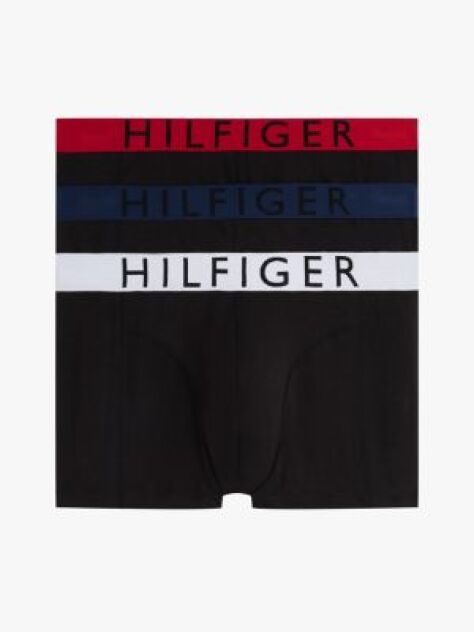 Multi 3-Pack Contrast Waistband Trunks  Men