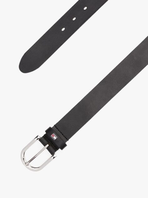 Black Leather Belt Danny  Women