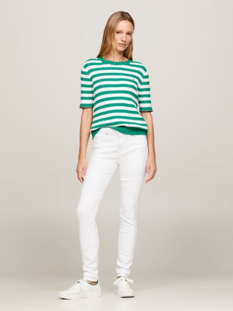White TH Flex Como High Rise Skinny Jeans  Women